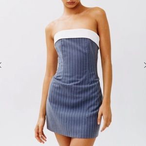 Chloe Corset Dress in Pin Me (from With Jean)